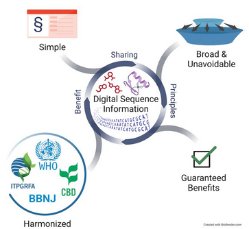 Grafik eines multilateralen ABS-Systems für digitale Sequenzinformationen auf der Grundlage eines neuen Konzepts für den Vorteilsausgleich